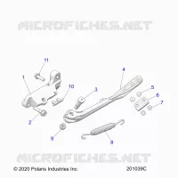 CHASSIS, SIDE STAND