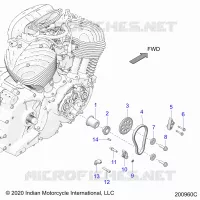 CAM CHAIN AND SPROCKETS