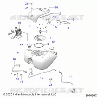 FUEL SYSTEM, FUEL TANK ASM.