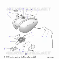 FUEL SYSTEM, FUEL TANK ASM.
