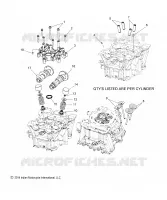 ENGINE, CYLINDER HEAD ASM.