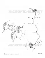 FRONT BRAKE ASM. (NON ABS)