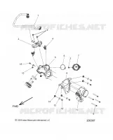 FUEL SYSTEM, FUEL CLAM SHELL/THROTTLE BODY