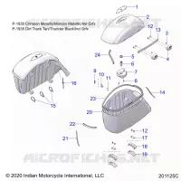 SADDLEBAG ASM.