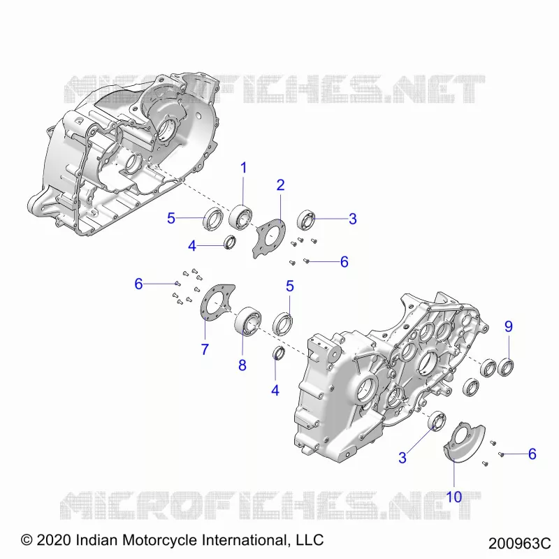 CRANKCASE BEARINGS
