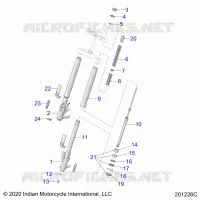 FRONT SUSPENSION FORKS