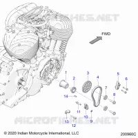 CAM CHAIN AND SPROCKETS