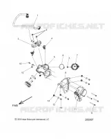 FUEL SYSTEM, FUEL CLAM SHELL/THROTTLE BODY