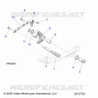 DRIVE TRAIN, SHIFT PEDAL AND LINKAGE