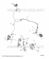 FRONT BRAKE ASM., W/ABS