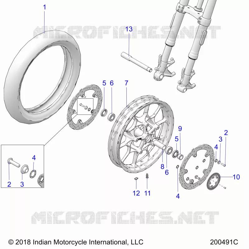 FRONT WHEEL