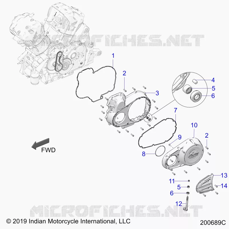 PRIMARY COVER ASM.