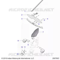 ELECTRICAL, REAR TURN SIGNAL, AND TAILLIGHTS