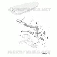 BRAKES, BRAKE PEDAL