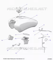 FUEL SYSTEM, FUEL TANK ASM.