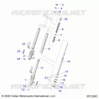 FRONT SUSPENSION FORKS