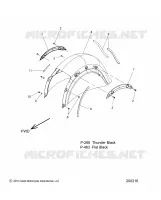 BODYWORK - REAR FENDER