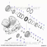 DRIVE TRAIN, CLUTCH AND PRIMARY DRIVE