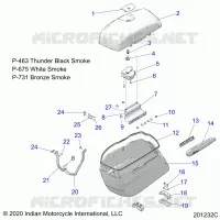 SADDLEBAG ASM.