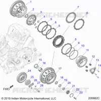 DRIVE TRAIN, CLUTCH AND PRIMARY DRIVE
