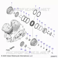 DRIVE TRAIN, CLUTCH AND PRIMARY DRIVE