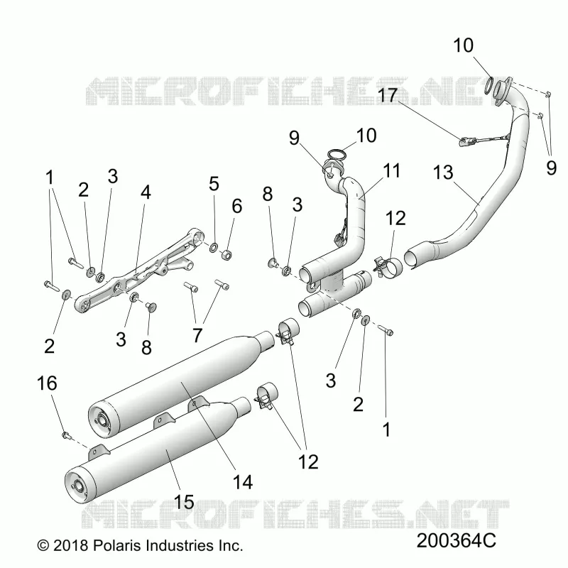 EXHAUST ASM. (TWENTY)