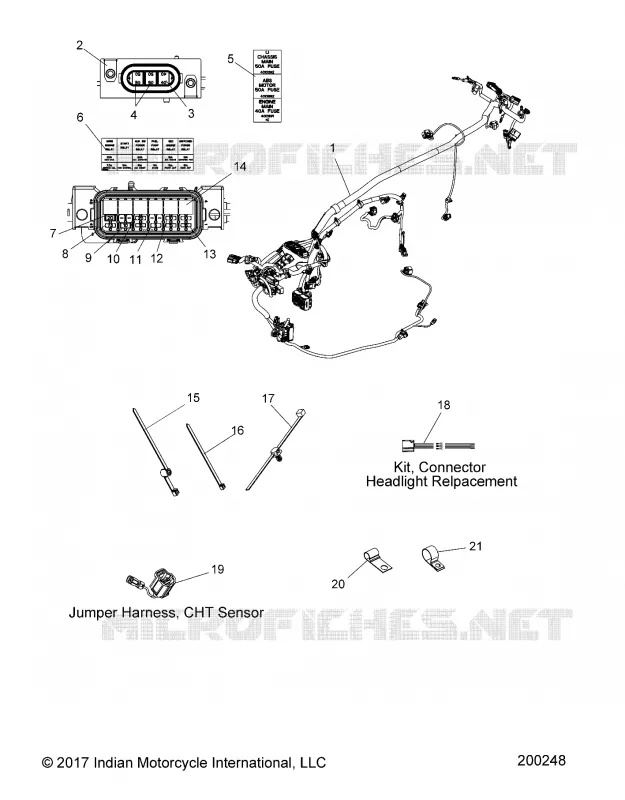 ELECTRICAL, WIRE HARNESS