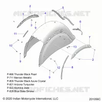 BODYWORK - REAR FENDER