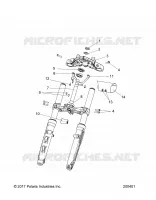 UPPER AND LOWER STEERING CLAMPS