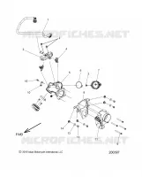 FUEL SYSTEM, FUEL CLAM SHELL/THROTTLE BODY