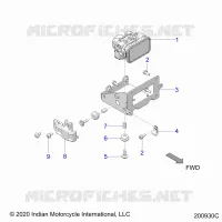BRAKES, ABS MODULE ASM.