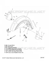 BODYWORK - FRONT FENDER