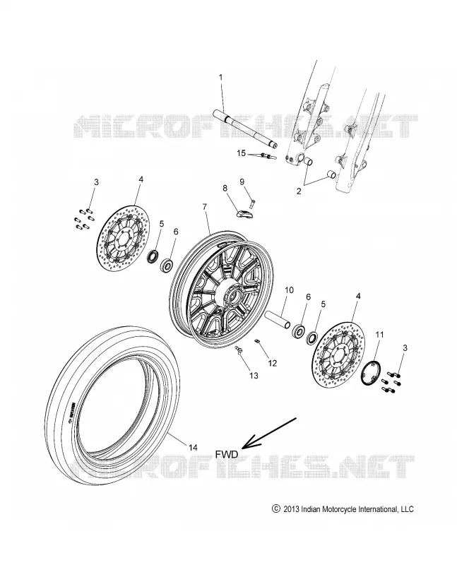 FRONT WHEEL