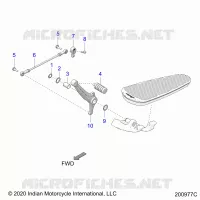 DRIVE TRAIN, SHIFT PEDAL AND SHIFT LINKAGE