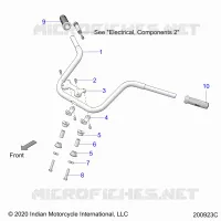 STEERING, HANDLEBAR MOUNTING AND GRIPS