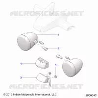 ELECTRICAL, TURN SIGNALS, REAR/REAR LIGHTING