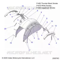 BODYWORK - REAR FENDER
