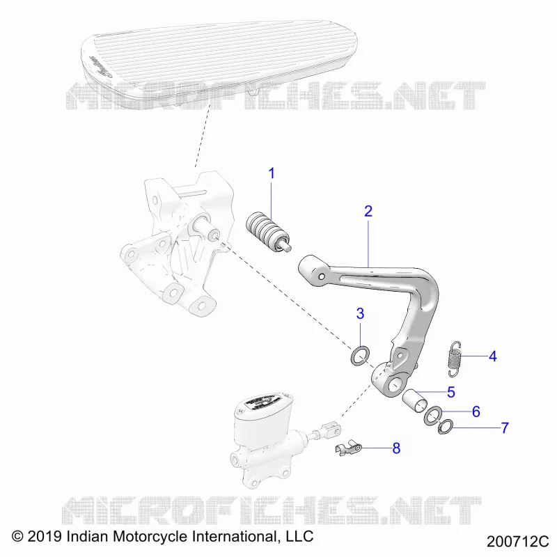 BRAKES, BRAKE PEDAL