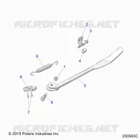 CHASSIS, SIDE STAND