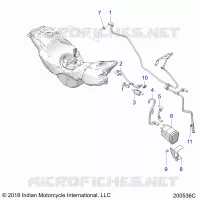 FUEL SYSTEM, EVAP SYSTEM (CALIF. AND INTL.)