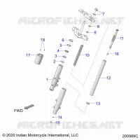 FRONT SUSPENSION FORKS