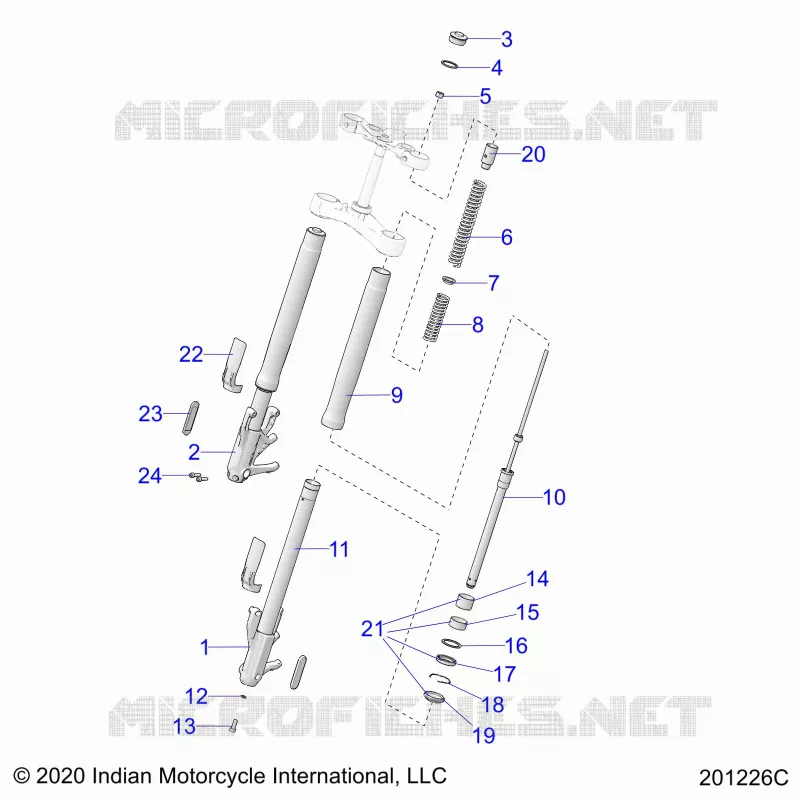 FRONT SUSPENSION FORKS