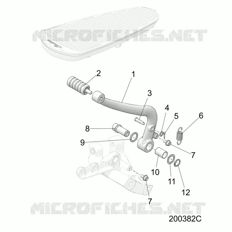 BRAKES, BRAKE PEDAL
