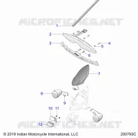 ELECTRICAL, REAR TURN SIGNAL, AND TAILLIGHTS