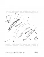 BODY, FENDER,REAR