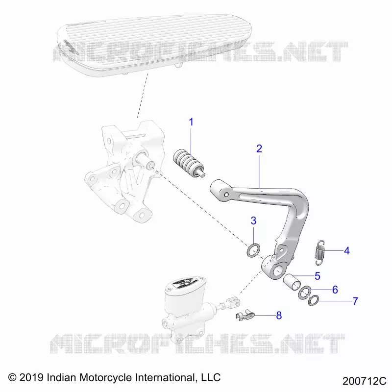 BRAKES, BRAKE PEDAL