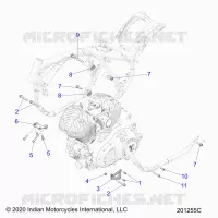 ENGINE, ENGINE MOUNTING