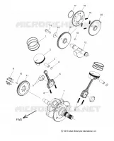 ENGINE, PISTON &amp; CRANKSHAFT