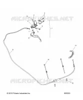 CONTROLS, CLUTCH LEVER ASM. AND CABLE