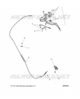 CONTROLS, CLUTCH LEVER AND CABLE
